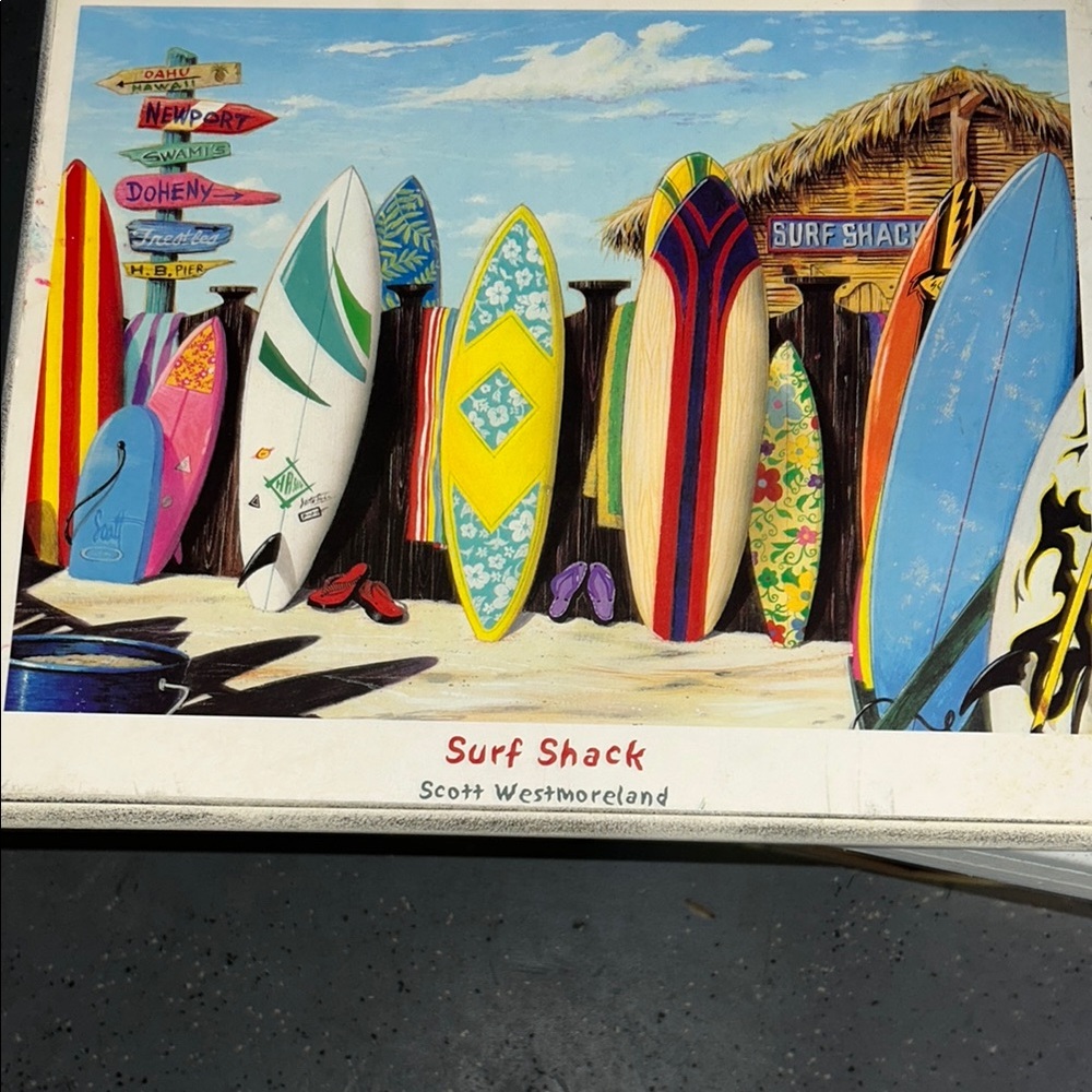Surf Shack Art Print by Westmoreland